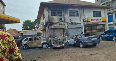 Drame à la T5 : un accident mortel suivi d’un incendie dans une station-service