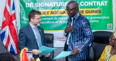 Société civile : le CNOSCG et le Royaume-Uni lancent « AGORA CIVIQUE GUINÉE » à travers un partenariat stratégique