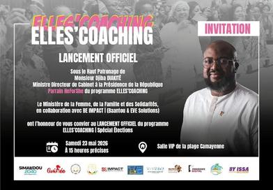 Conakry : lancement officiel du programme « Elles Coaching | Spécial Élections »...
