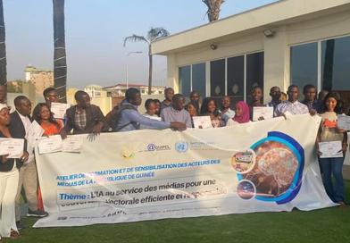 Élections en Guinée : AGUIPEL boucle une formation sur l’usage de l’IA au profit d’une quarantaine de journalistes...