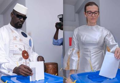 Présidentielle du 28 décembre 2025 en Guinée : Mamadi Doumbouya vote à Kaloum....