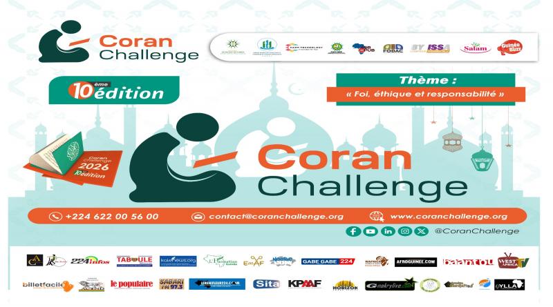 Coran Challenge 2026 : 27 finalistes attendus ce samedi à la mosquée Kaba de Kissosso Coran Challenge 2026 : 27 finalistes attendus ce samedi à la mosquée Kaba de Kissosso