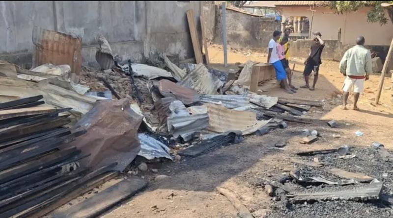 Kagbelen : trois morts après un violent incendie dans un atelier de menuiserie