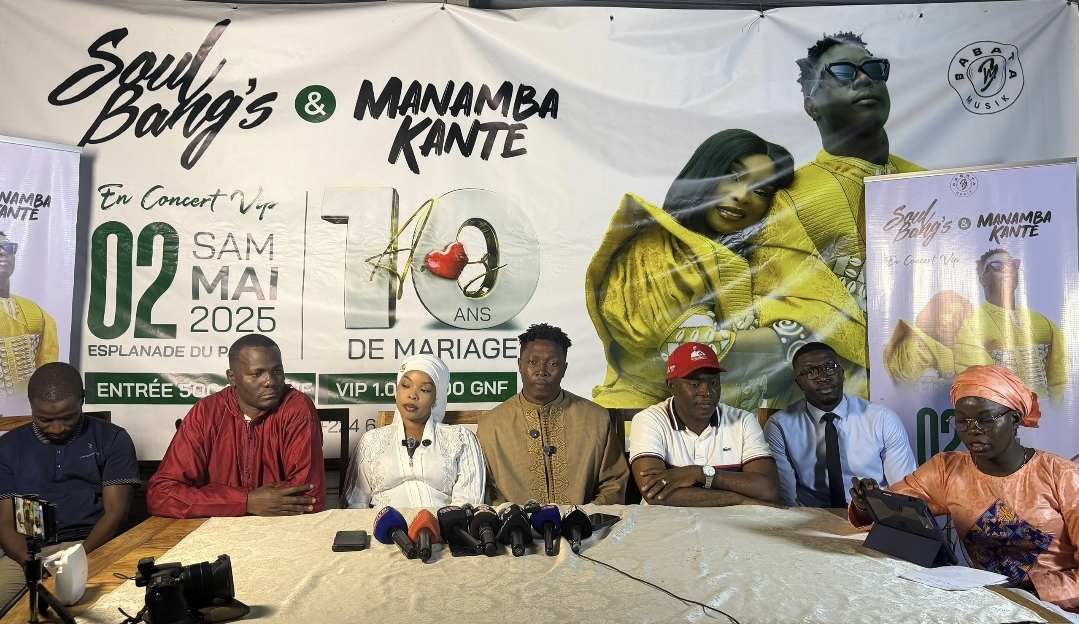 Musique : Soul Bang’s et Manamba Kanté préparent un concert exceptionnel à Conakry