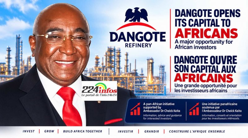 Dangote ouvre son capital aux Africains : l’Ambassadeur Dr Cheick Keita accompagne une initiative panafricaine autour de l’actionnariat populaire Dangote ouvre son capital aux Africains : l’Ambassadeur Dr Cheick Keita accompagne une initiative panafricaine autour de l’actionnariat populaire