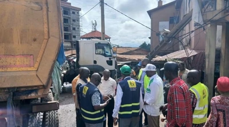 Lansanayah Barrage : un accident provoque l’incendie d’un équipement électrique Lansanayah Barrage : un accident provoque l’incendie d’un équipement électrique