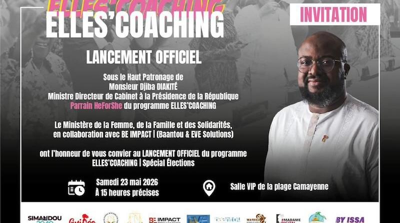 Conakry : lancement officiel du programme « Elles Coaching | Spécial Élections »