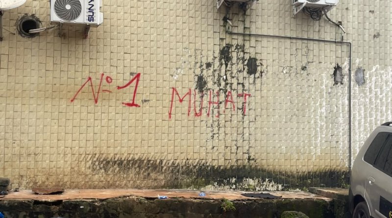 Gbessia : des immeubles proches de l’aéroport marqués d’une croix Gbessia : des immeubles proches de l’aéroport marqués d’une croix