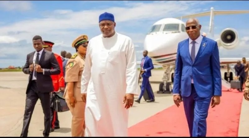 Guinée–Gambie : Adama Barrow à Conakry pour consolider la coopération bilatérale