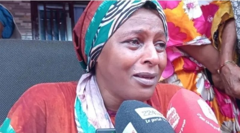 Dixinn : la douleur d’une mère après la mort de son fils dans l’effondrement de Hafia 1 Dixinn : la douleur d’une mère après la mort de son fils dans l’effondrement de Hafia 1