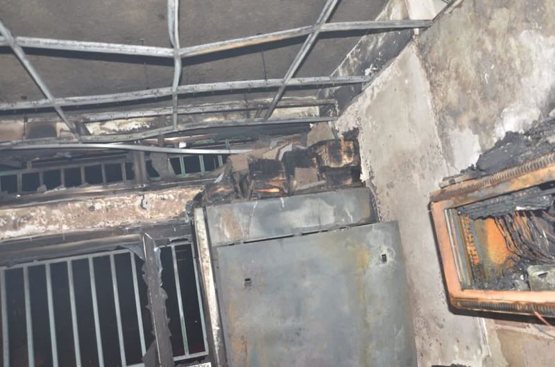 Conakry : Incendie au ministère de la Sécurité