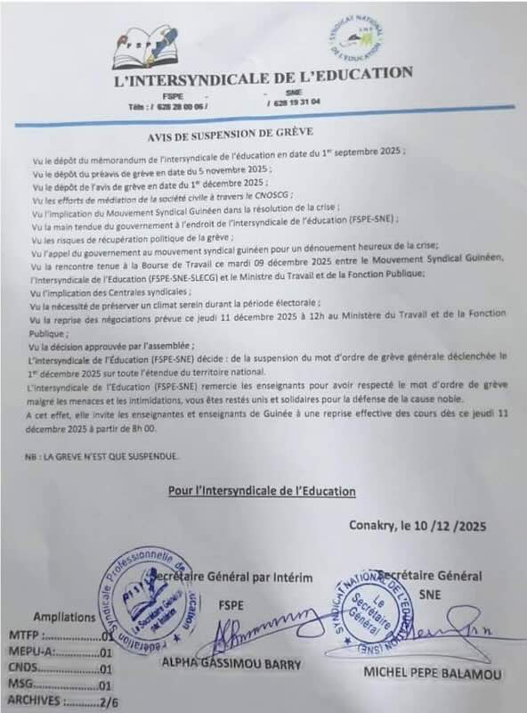 intersydincale-communique