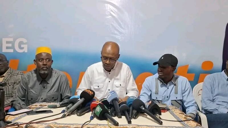 Abdoulaye Yero Baldé, candidat du Front démocratique de Guinée (FRONDEG)